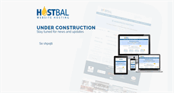 Desktop Screenshot of hostbal.com