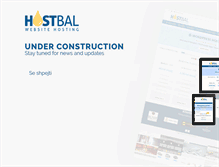 Tablet Screenshot of hostbal.com